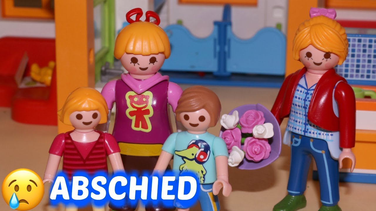 Playmobil Film deutsch  - Abschied von Praktikantin Marie - Viele Tränen