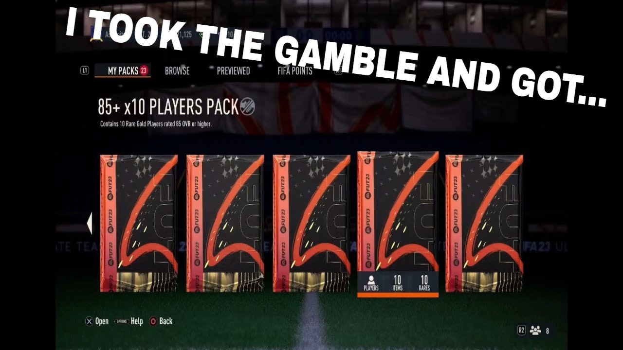 92 Rated Thiago Silva Or 85+ x10 Players Pack?! FIFA 23 Ultimate Team!!