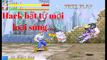 Cách hack súng bất tử mọi loại súng-Cadillacs and Dinosaurs-trên giả lập Mame PC