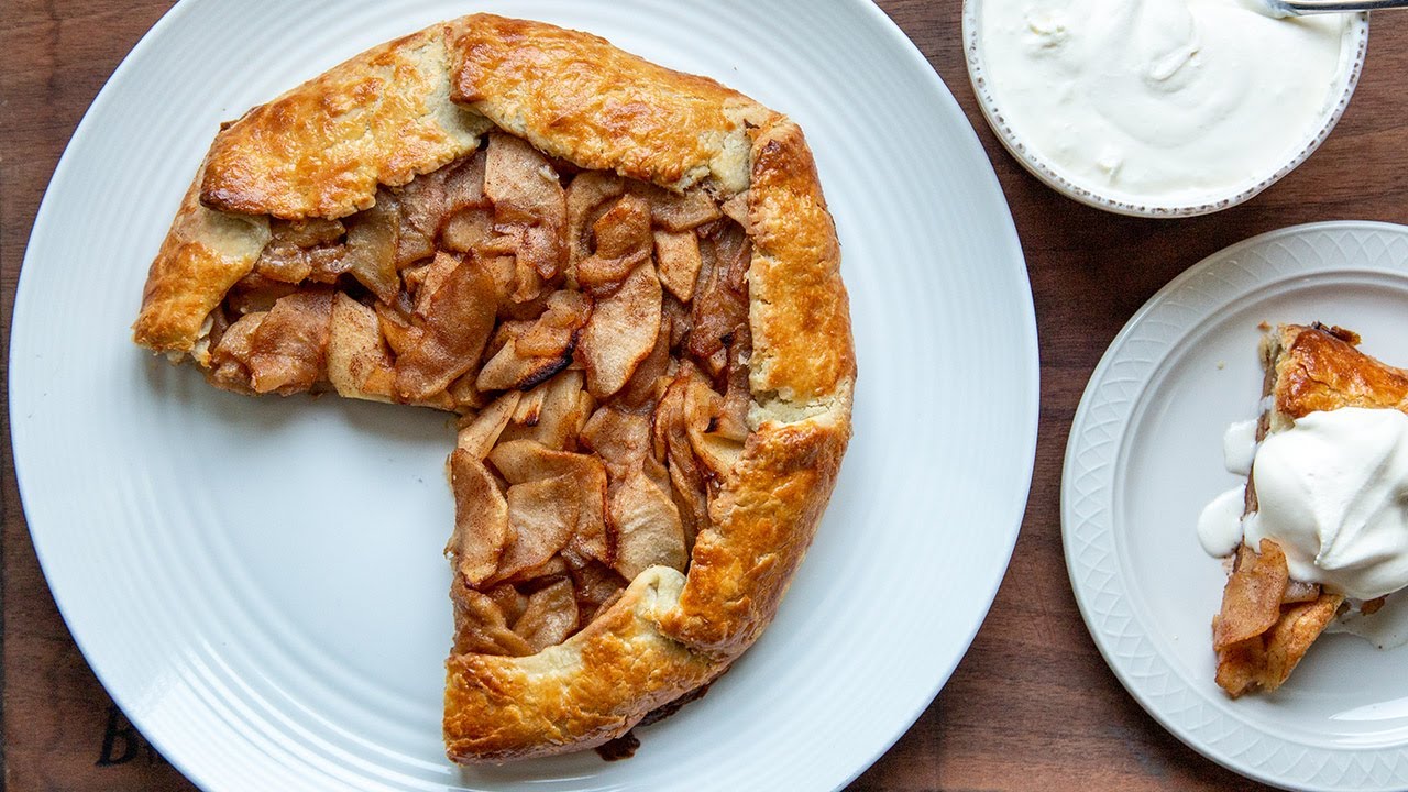 Apple Galette - YouTube