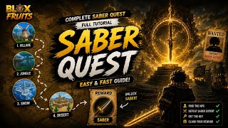 How to Get Saber in Blox Fruits FAST! (Full Quest Guide)