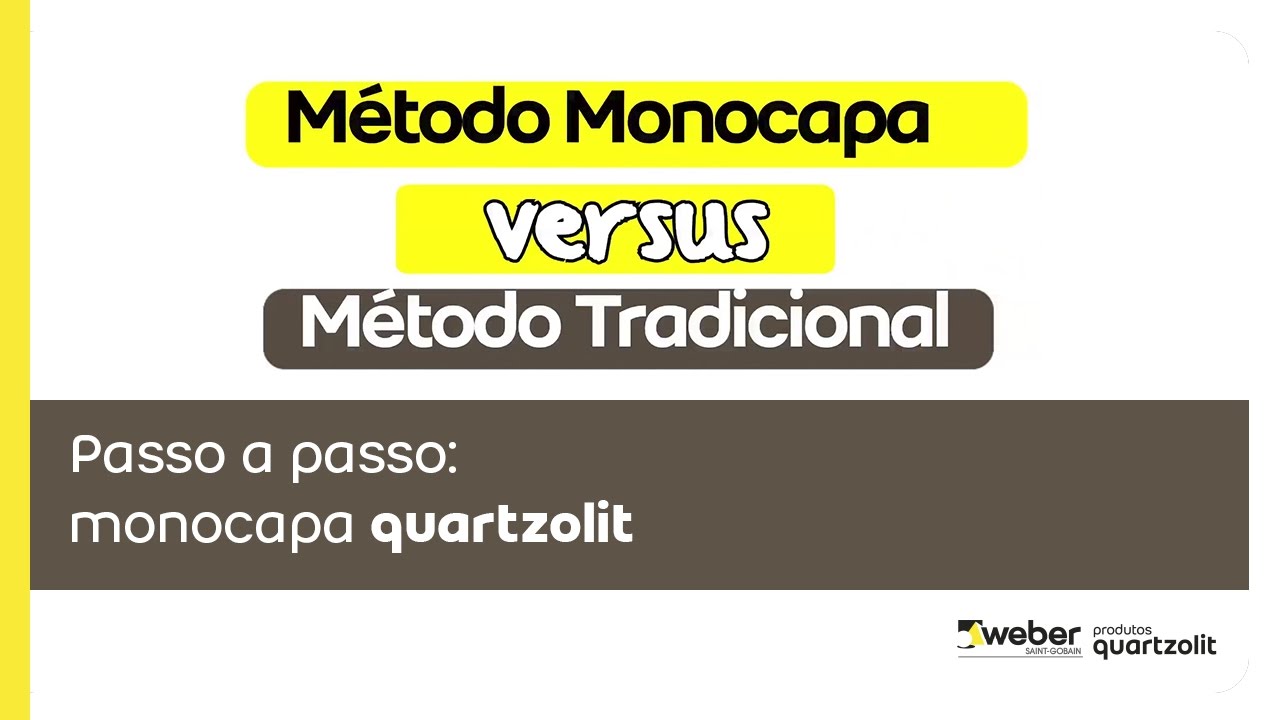 Conheça a praticidade da monocapa quartzolit