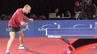 How to Backhand Punch in Table Tennis | Killerspin