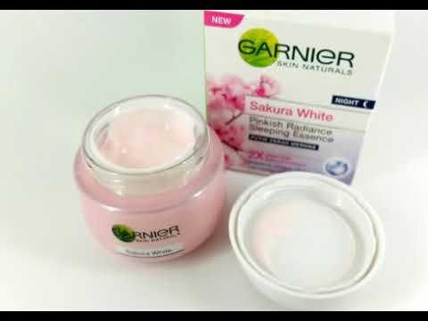 Review Garnier Sakura White Whitening Serum Cream 🌸🌸 || Verent Rusli. 