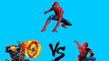 Ghost Rider vs. Spider-Man - Epic Battle