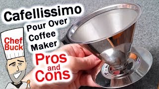 Cafellissimo Review - Paperless Pour Over Coffee Filter