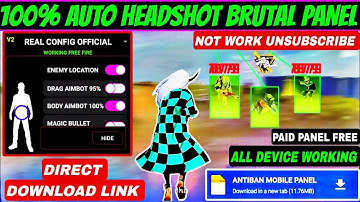 Panel For Mobile FF || Free fire hack New 🔥 FF Panel || free Fire panel Ob51 😈 FF Max Meta Data File