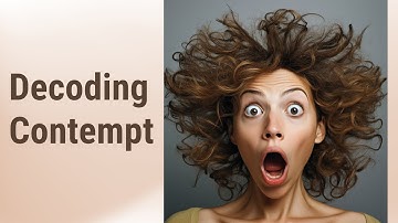 Understanding Contempt: The Silent Language of Faces