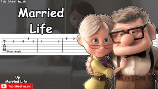Up - Married Life | EASY SLOW Guitar tutorial