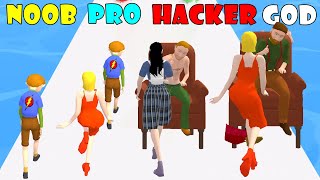 NOOB vs PRO vs HACKER vs GOD - Nerd Run screenshot 1