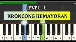 nada piano keroncong kemayoran - tutorial level 1 - lagu daerah nusantara tradisional - jakarta  - Durasi: 2:35. 