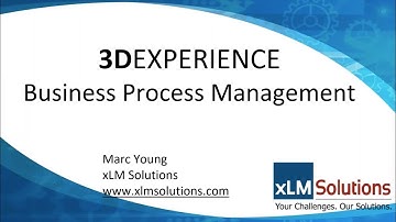 Exploring Business Process Management in 3DEXPERIENCE
