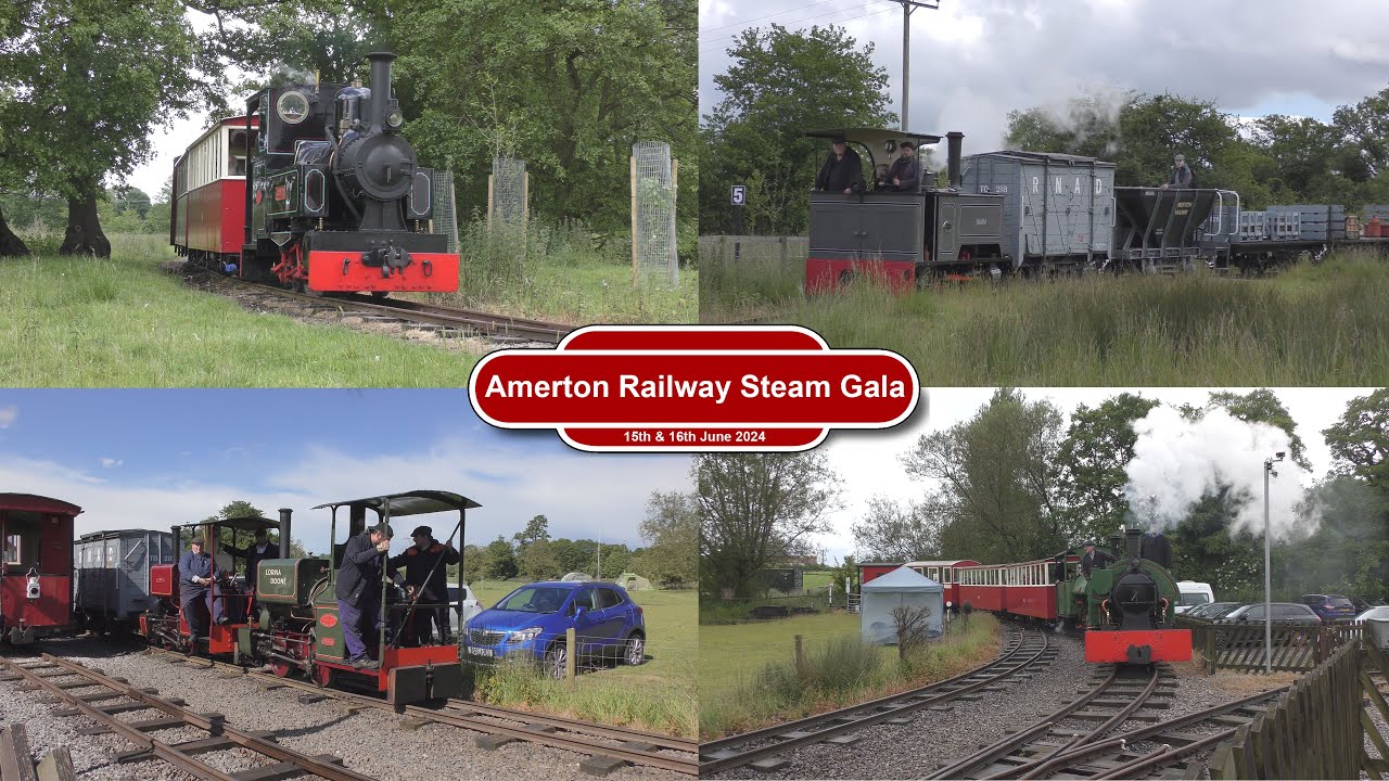 Amerton Railway Steam Gala - 15th & 16th June 2024