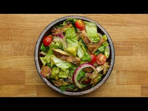 Honey-Lime Chicken And Avocado Salad