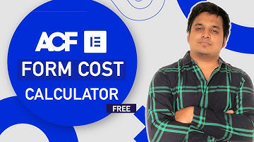 WordPress cost calculator using ACF and Elementor [100% Free]