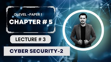 CYBER SECURITY | LECTURE 3 | CH 5 | Olevel | P1