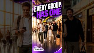 Every Travel Group Has That One Friend | CloudOn eSIM #stayconnected #tech