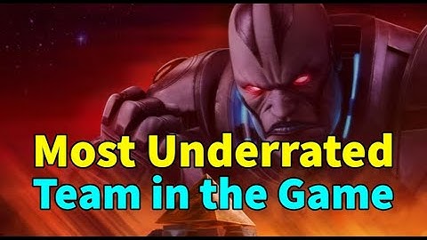 MOST UNDERRATED TEAM IN GAME! Build Early & End Game! Review | MARVEL Strike Force - Free to Play
