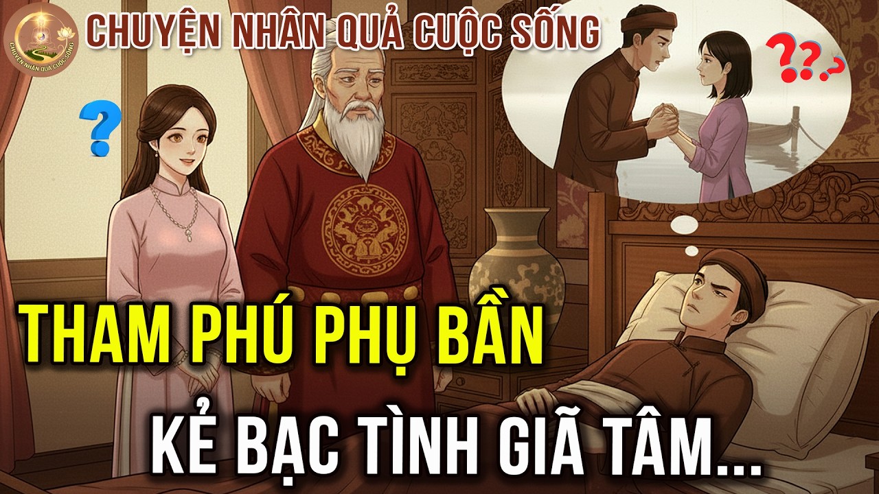 Chuyện nhân quả đau lòng: Kẻ Bạc Tình Hại Vợ Tàn Nhẫn Để Cưới Vợ Mới