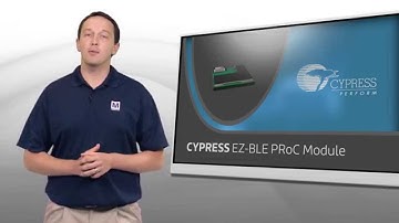 New at Mouser Electronics: Cypress EZ-BLE PRoC Module