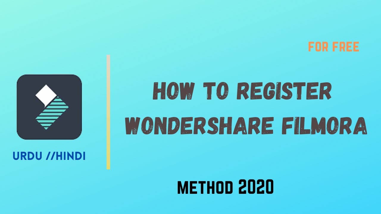 Filmora Registration Code Wondershare Filmora Registration Code And Email New 2020 Working Method ...