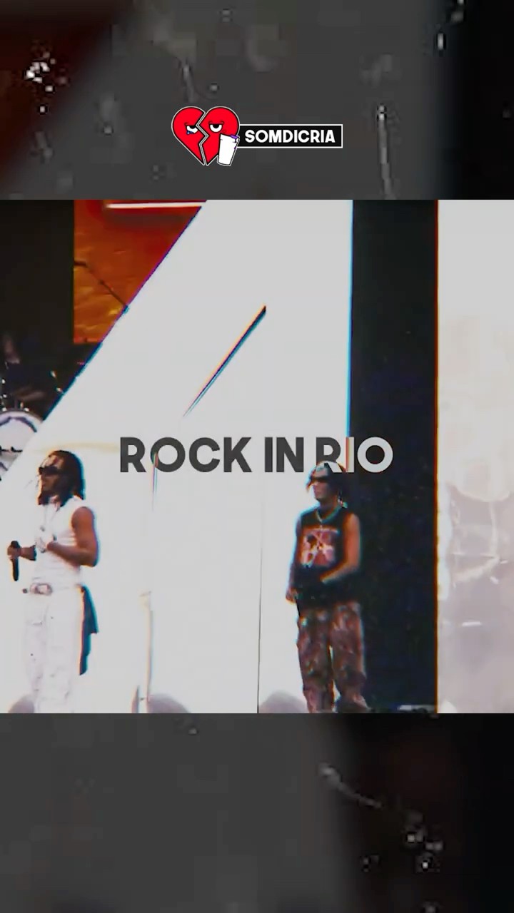 BRANDÃO sendo ANUNCIADO na 30PRAUM por MATUÊ no ROCK in RIO