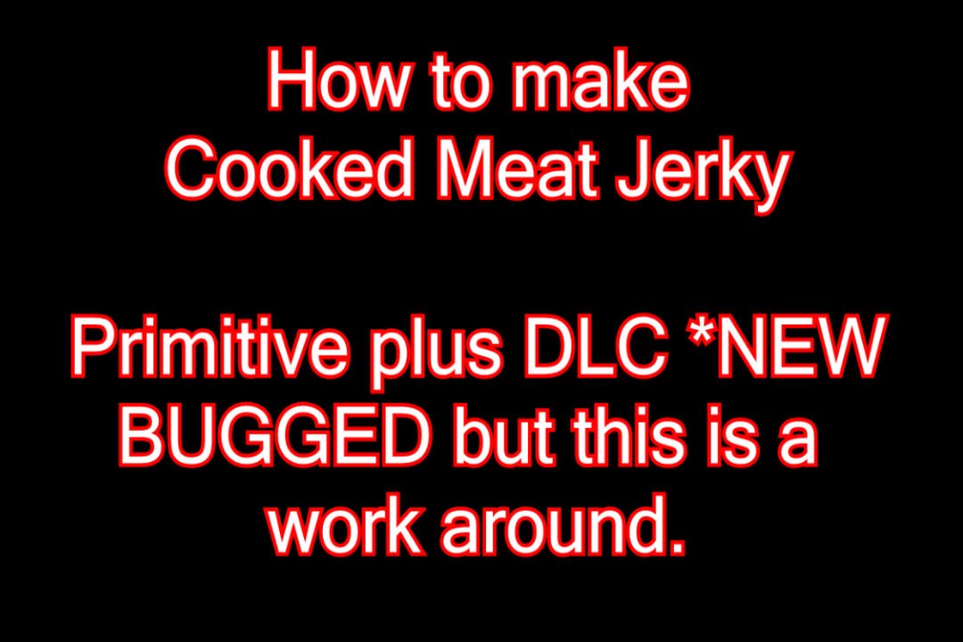 How to make Cooked Meat Jerky in Ark Primitive plus DLC / mod YouTube