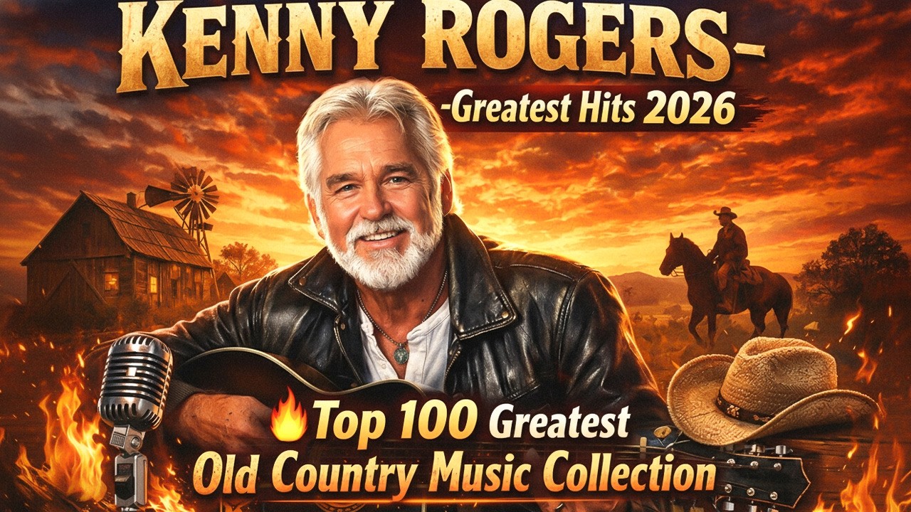 Kenny Rogers Greatest Country Love Hits 2026 🌄 Lady & She Believes In Me 🎶