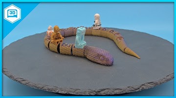 Lego Snake #timelapse #adafruit #3dprinting