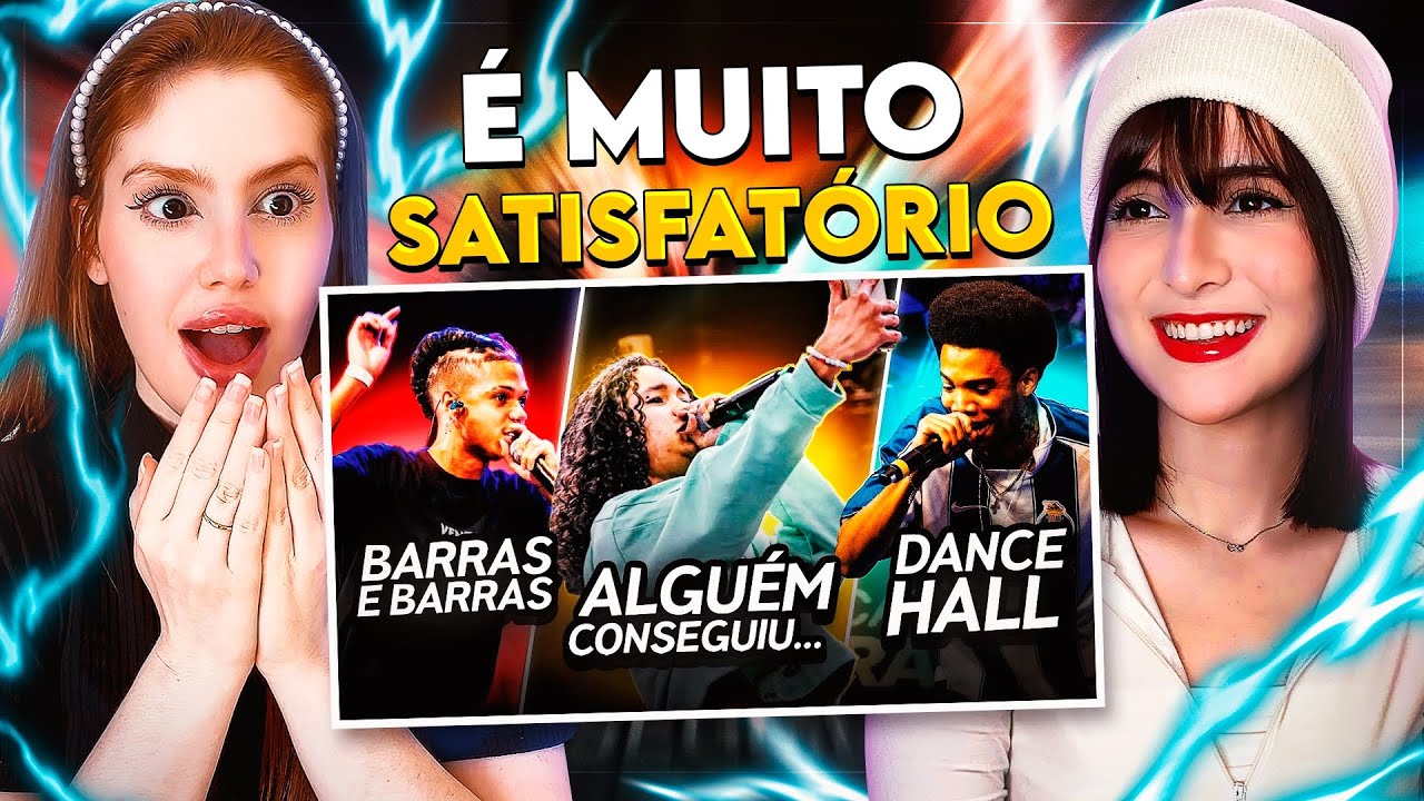 REACT FLOWS ABSURDOS NAS BATALHAS DE RIMA 🔥 (SATISFATÓRIO) | CR Reacts