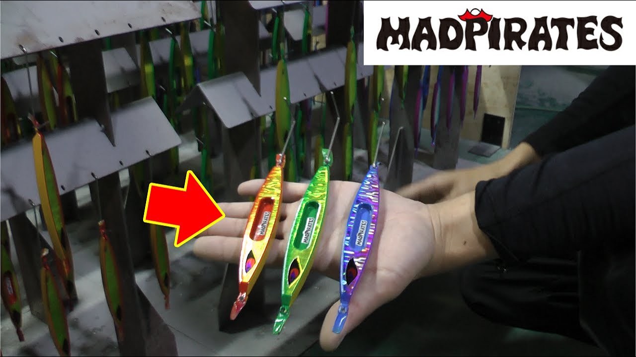 これがMade In Japanの底力』MADPIRATESジグ作り工場に潜入 - YouTube