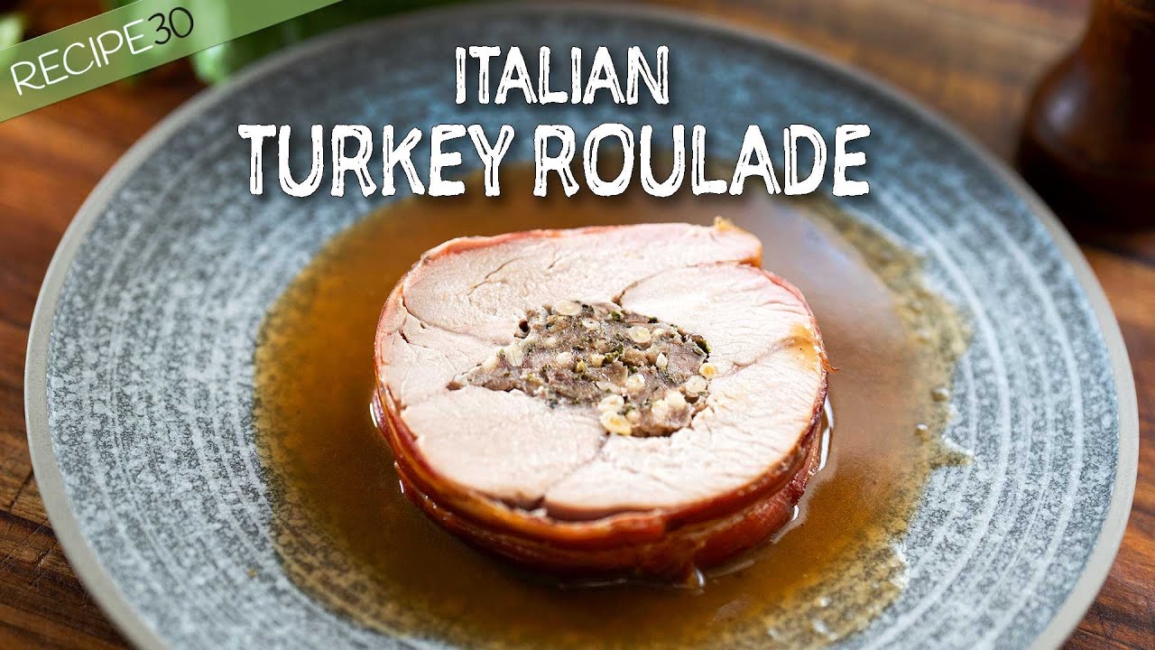 Turkey Breast Stuffed with Italian Sausage & Chestnut - The Perfect Holiday Feast!