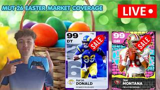 MUT 26 HAPPY EASTER! SUGAR RUSH EGG HATCH LIVE MARKET ANALYSIS + 11M SHOPPING SPREE! GAUNTLET RUN!