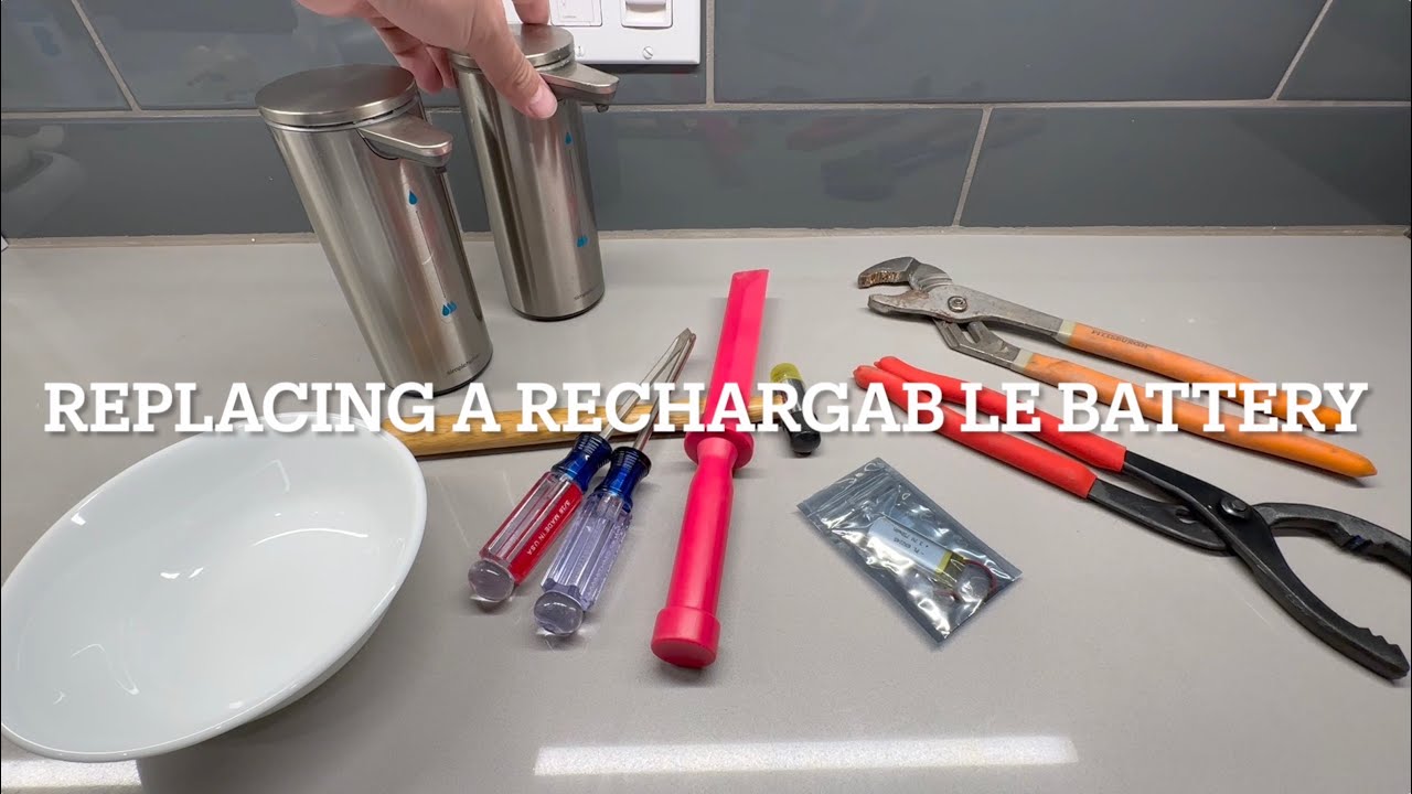 SimpleHuman Soap Dispenser FIXED YouTube