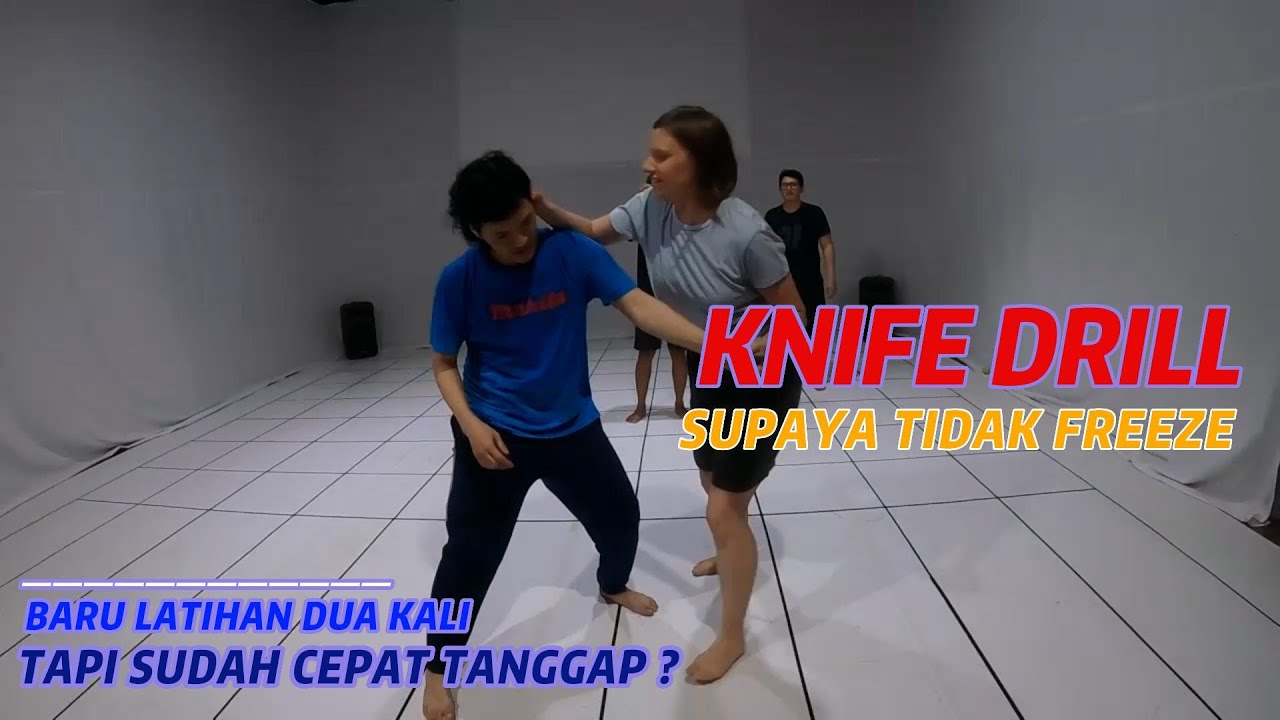 システマ LOOKISM SELF DEFENSE SYSTEMA INDONESIA KNIFE DRILL BUAT PEMULA