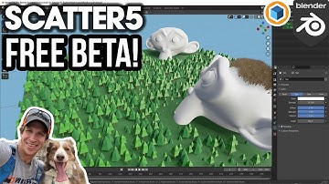 The ULTIMATE Scattering Add-On for Blender? Trying the Scatter5 FREE Beta