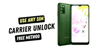 Unlock Samsung Galaxy A03s SIM Network Unlock PIN Guide