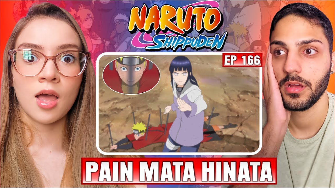 (KYUUBI VS PAIN? 😨) Professora de Geografia ASSISTE NARUTO SHIPPUDEN｜EPISÓDIO 166｜REACT