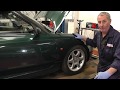Pumping the hydragas suspension up on an mgf