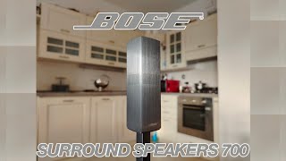 Bose Surround Speakers 700 & OmniJewel floor stand unboxing