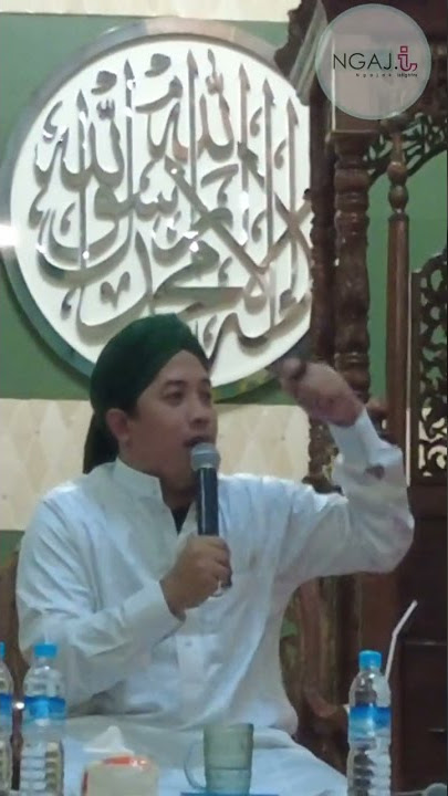 Dia nya gak mau dateng sama allah