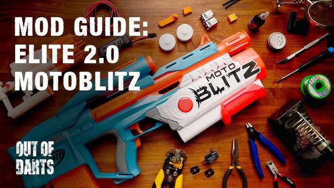 NERF Elite 2.0 Motoblitz CS-10 Blaster from Hasbro Review! 