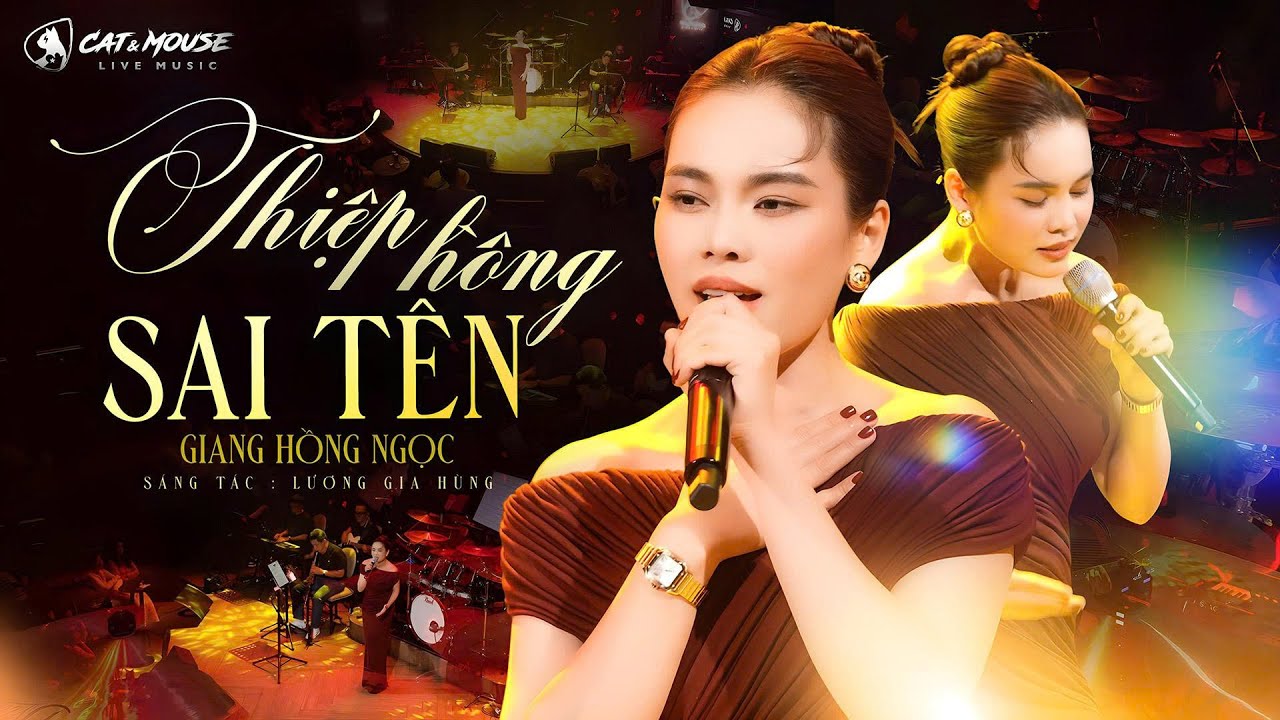 THIỆP HỒNG SAI TÊN - NGUYỄN THÀNH ĐẠT | GIANG HỒNG NGỌC COVER - Em viết thiệp hồng tên em thì đúng …