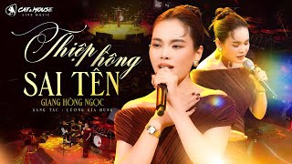 THIỆP HỒNG SAI TÊN - NGUYỄN THÀNH ĐẠT | GIANG HỒNG NGỌC COVER - Em viết thiệp hồng tên em thì đúng … Guide