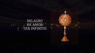 MILAGRO DE AMOR TAN INFINITO❤️, letra