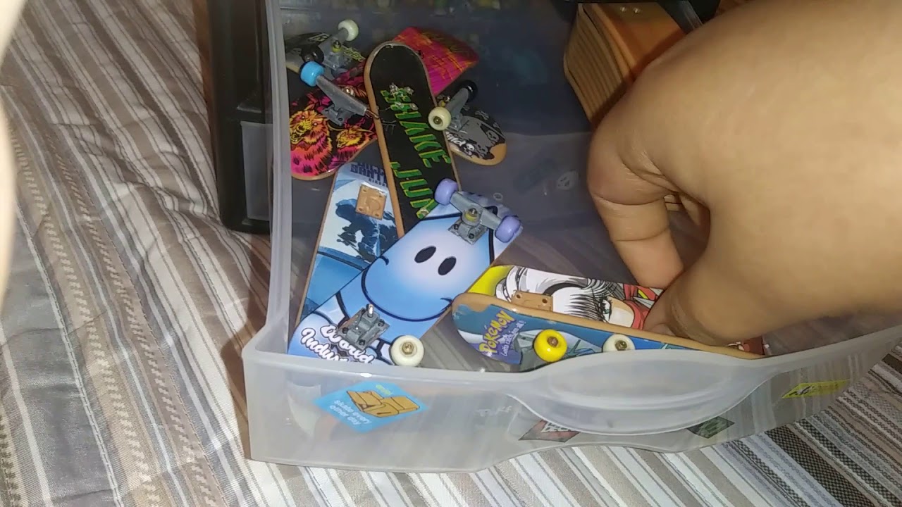 My tech deck collection - YouTube