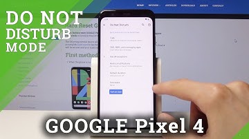How to Customize DND Mode in GOOGLE Pixel 4 - Mute Sounds