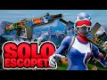 Ganando SOLO con ESCOPETA AUTOMÁTICA FRENESÍ en Fortnite