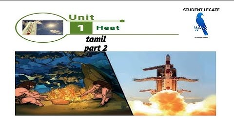 heat / 6th std term 2 science unit 1/scert/student legate / rajasivanesh