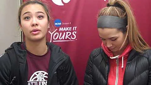 SPU WOMEN'S BASKETBALL: Rachel Shim and Brianne La...